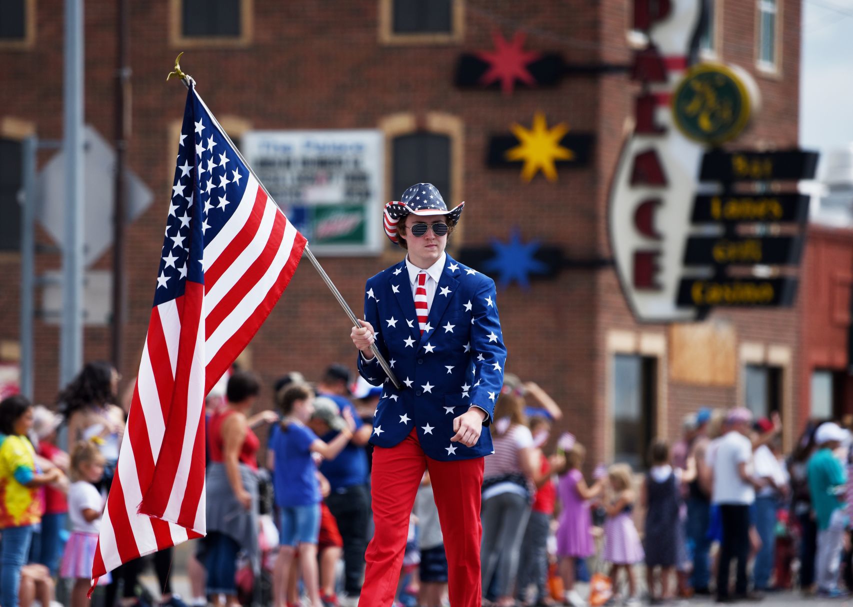 Stars and stripes at Laurel's annual 4th of July Parade